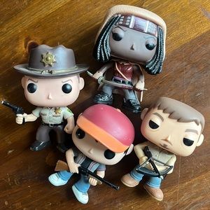 Walking Dead pop figure bundle